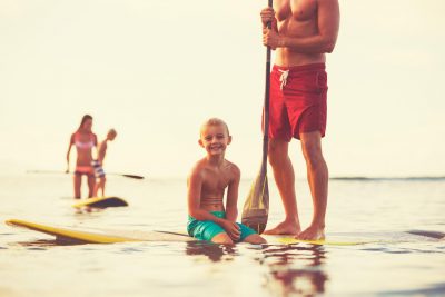 Surf en familia
